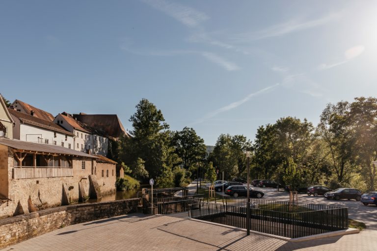 Neugestaltung der Altmühlinsel, der Parkplätze und der Verkehrsführung in Pappenheim