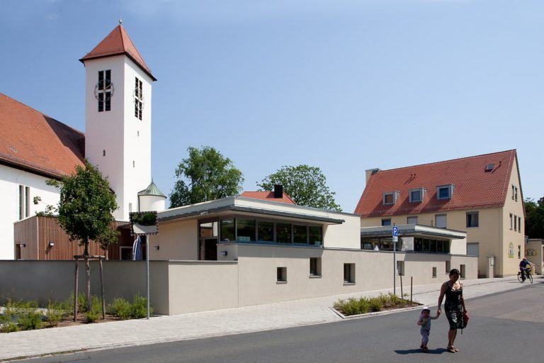 Energetische Sanierung und Erweiterung des Kindergartens Rosstal